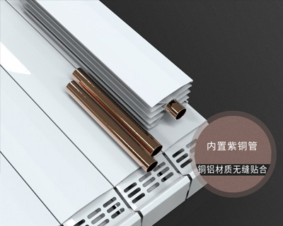 銅鋁復合散熱器選材